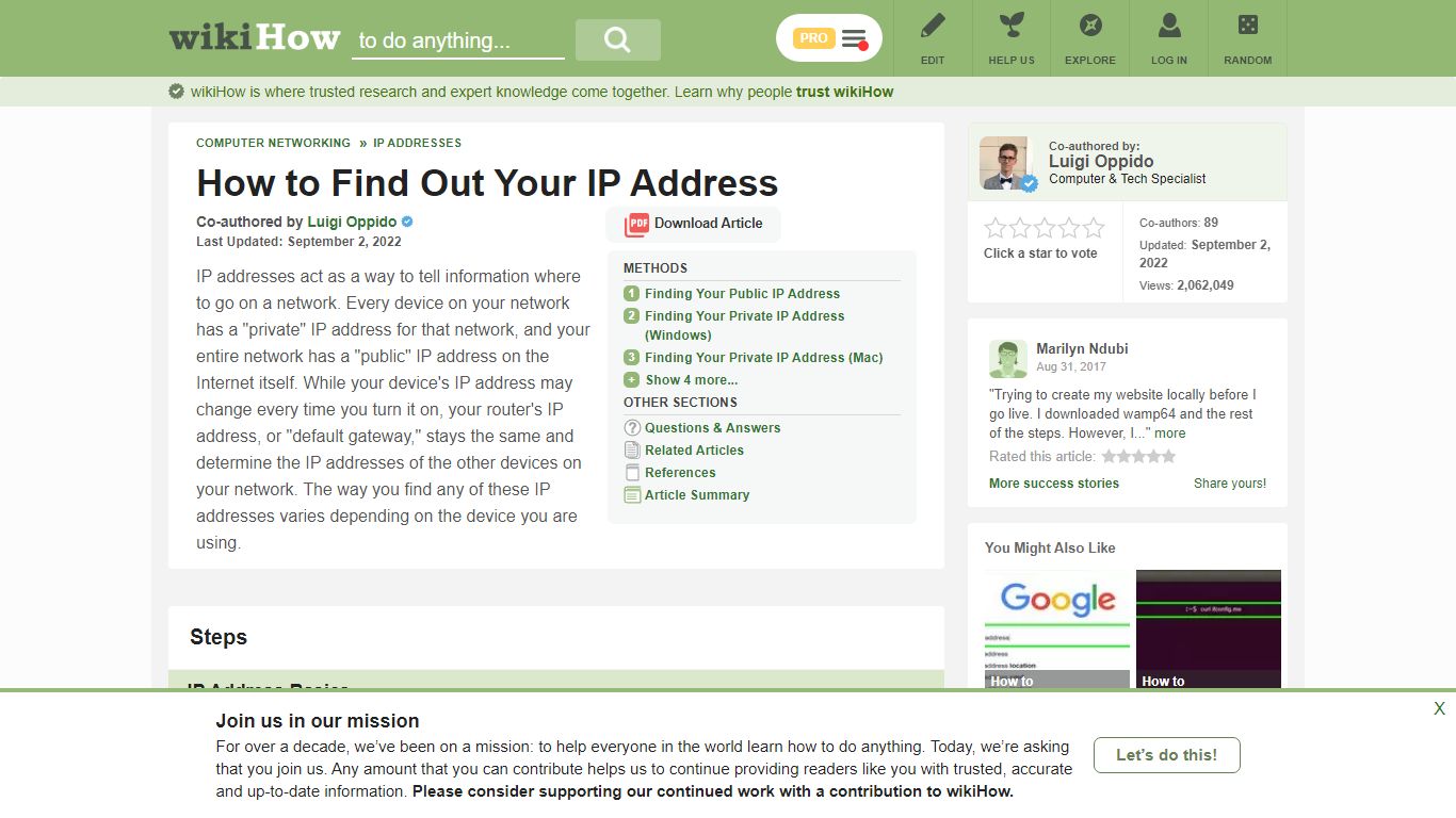 7 Ways to Find Out Your IP Address - wikiHow